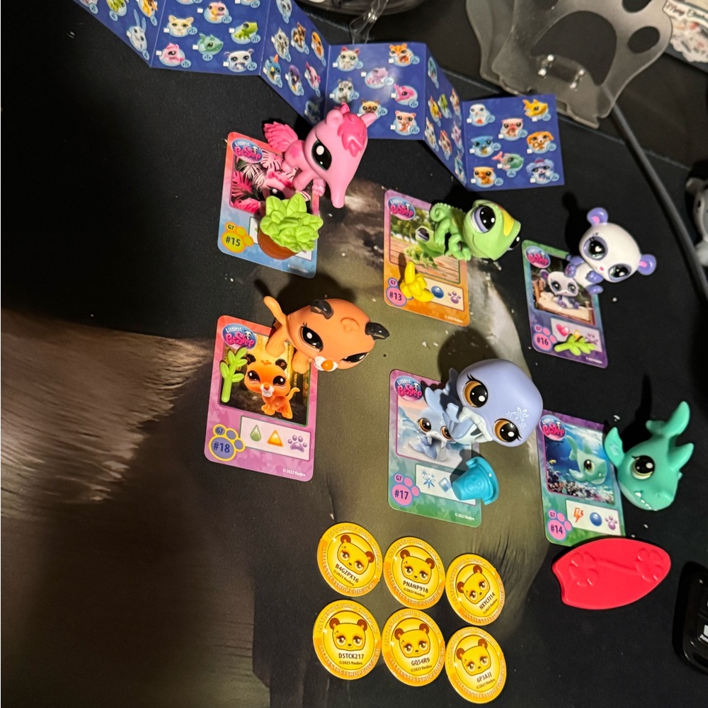 Littlest pet shop 6 Figurine Set